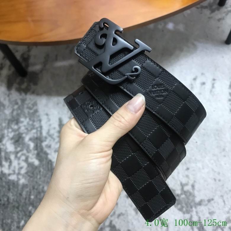 LV Belt 40mmX95-125CM 7D (1041)